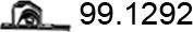 ASSO 99.1292 - Кронштейн, втулка, система випуску autocars.com.ua