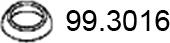 ASSO 99.3016 - Кільце ущільнювача, труба вихлопного газу autocars.com.ua