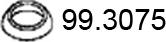 ASSO 99.3075 - Кільце ущільнювача, труба вихлопного газу autocars.com.ua