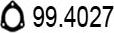 ASSO 99.4027 - Прокладка, труба вихлопного газу autocars.com.ua