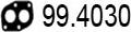 ASSO 99.4030 - Прокладка, труба вихлопного газу autocars.com.ua