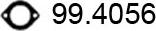 ASSO 99.4056 - Прокладка, труба вихлопного газу autocars.com.ua