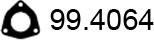 ASSO 99.4064 - Прокладка, труба вихлопного газу autocars.com.ua