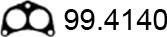 ASSO 99.4140 - Прокладка, труба вихлопного газу autocars.com.ua