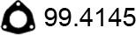 ASSO 99.4145 - Прокладка, труба вихлопного газу autocars.com.ua