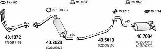 ASSO ART2009 - Система випуску ОГ autocars.com.ua
