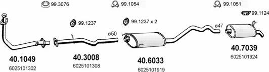 ASSO ART2013 - Система випуску ОГ autocars.com.ua