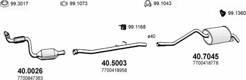 ASSO ART2015 - Система випуску ОГ autocars.com.ua
