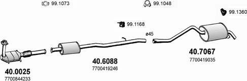 ASSO ART2017 - Система випуску ОГ autocars.com.ua