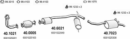 ASSO ART2137 - Система выпуска ОГ autodnr.net