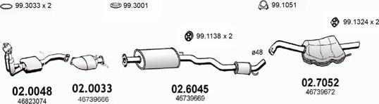 ASSO ART3131 - Система випуску ОГ autocars.com.ua