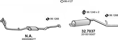 ASSO ART4206 - Система випуску ОГ autocars.com.ua