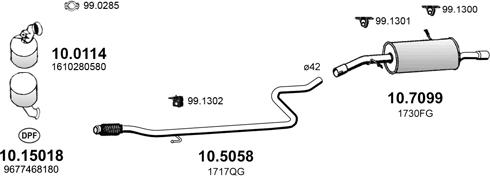 ASSO ART4632 - Система випуску ОГ autocars.com.ua