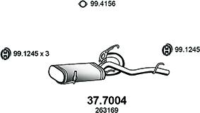 ASSO ART5022 - Система випуску ОГ autocars.com.ua
