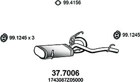 ASSO ART5024 - Система випуску ОГ autocars.com.ua