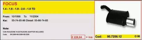 ASSO ARTSPORT0046 - Глушник для спортивного автомобіля autocars.com.ua