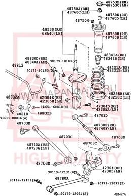 ASVA 0101-464L - Сайлентблок, важеля підвіски колеса autocars.com.ua