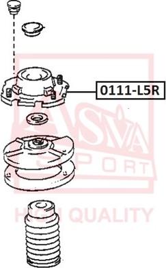 ASVA 0111-L5R - Опора стійки амортизатора, подушка autocars.com.ua