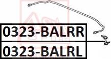 ASVA 0323-BALRR - Тяга / стойка, стабилизатор autodnr.net