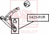 ASVA 0420-RVR - Несучий / направляючий шарнір autocars.com.ua