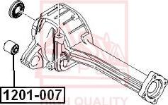 ASVA 1201-007 - Сайлентблок, рычаг подвески колеса autodnr.net