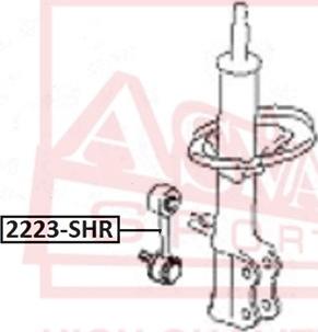 ASVA 2223-SHR - Тяга / стійка, стабілізатор autocars.com.ua