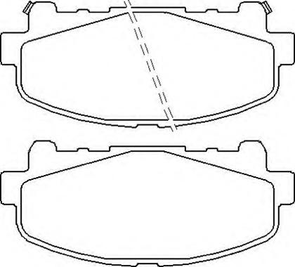 ACDelco AC897481D - Гальмівні колодки, дискові гальма autocars.com.ua