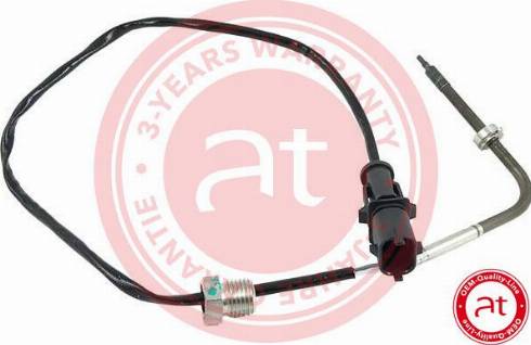 AT Autoteile AT11105 - Датчик, температура вихлопних газів autocars.com.ua