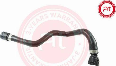 AT Autoteile AT20304 - Шланг радіатора autocars.com.ua