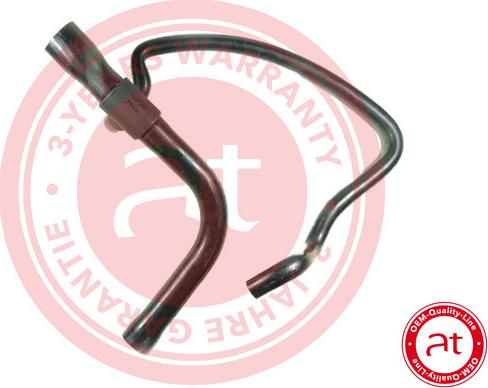 AT Autoteile AT21258 - Шланг радіатора autocars.com.ua