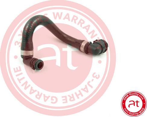 AT Autoteile AT21282 - Шланг радіатора autocars.com.ua