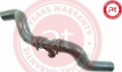 AT Autoteile AT22498 - Шланг радіатора autocars.com.ua