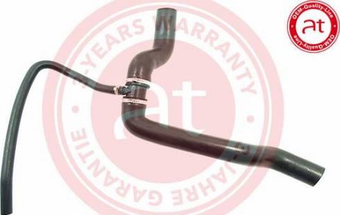 AT Autoteile AT22814 - Шланг радіатора autocars.com.ua