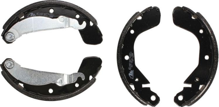 ATE 03.0137-0266.2 - Комплект гальм, барабанний механізм autocars.com.ua