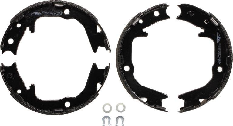 ATE 03.0137-0453.2 - Комплект гальм, ручник, парковка autocars.com.ua