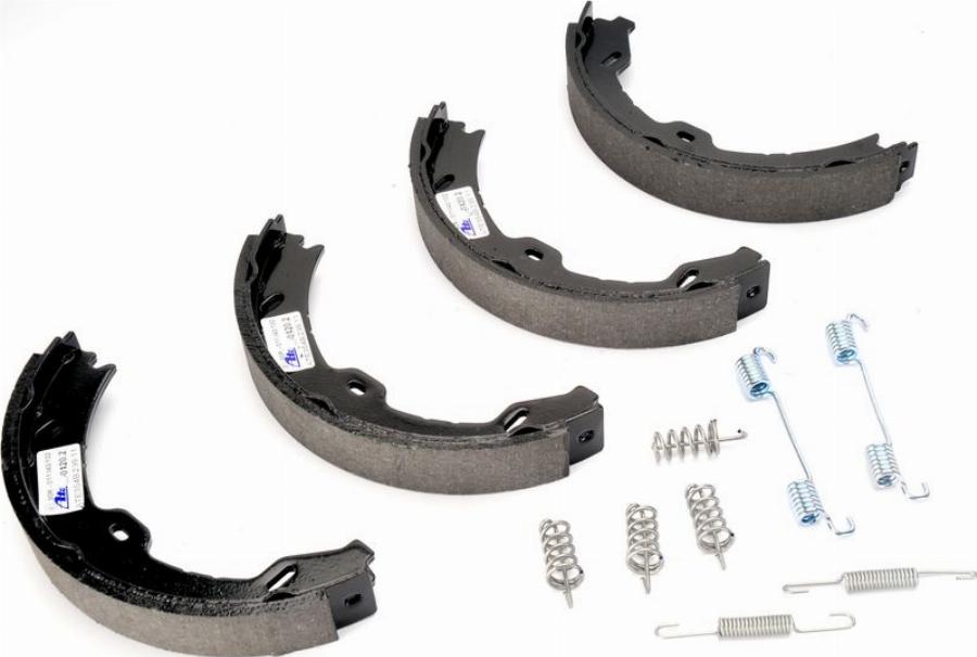 ATE 03.0137-4017.2 - Комплект гальм, ручник, парковка autocars.com.ua