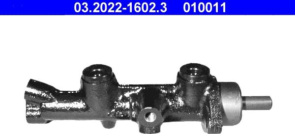 ATE 03.2022-1602.3 - Головний гальмівний циліндр autocars.com.ua