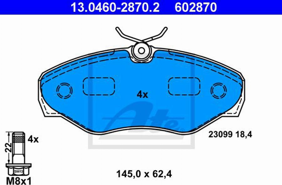 ATE 03.7755-4302.4 - Підсилювач гальмівної системи autocars.com.ua