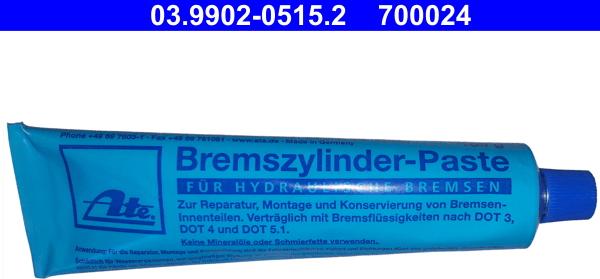 ATE 03.9902-0515.2 - Паста, части торм. гидросист. / гидравл. привод упр. сцепл. avtokuzovplus.com.ua