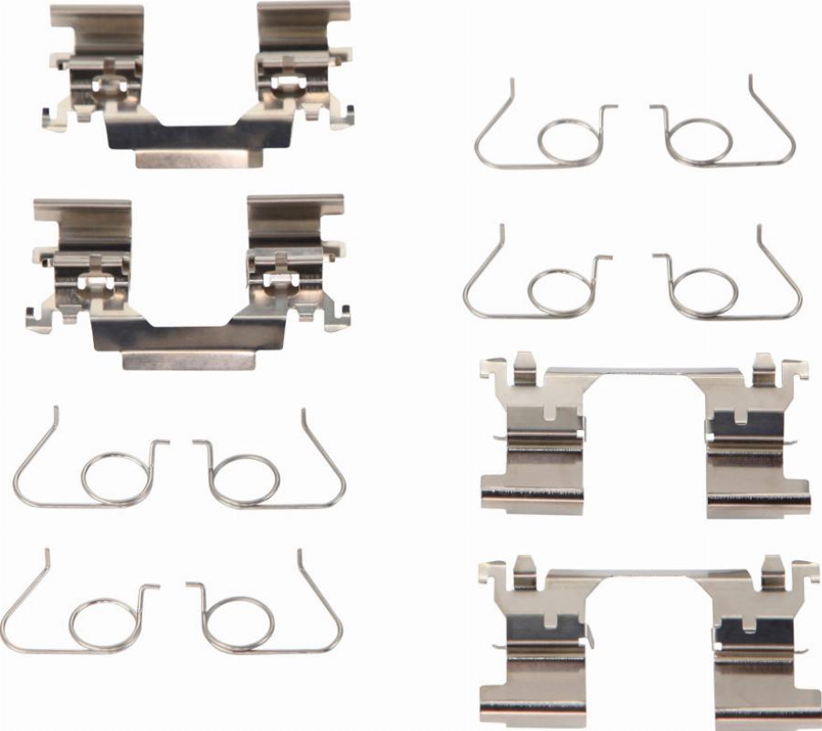 ATE 13.0460-0535.2 - Комплектуючі, колодки дискового гальма autocars.com.ua