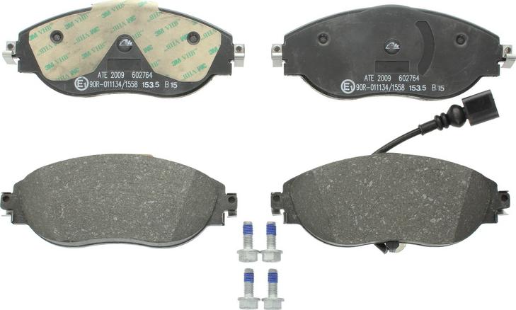 ATE 13.0460-2764.2 - Гальмівні колодки, дискові гальма autocars.com.ua