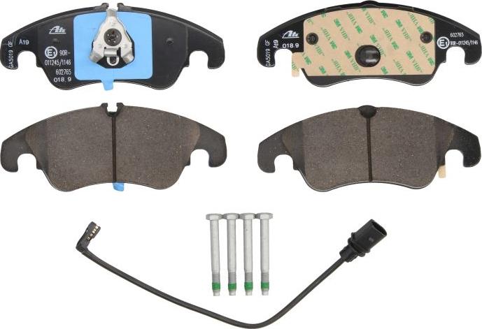 ATE 13.0460-2765.2 - Гальмівні колодки, дискові гальма autocars.com.ua