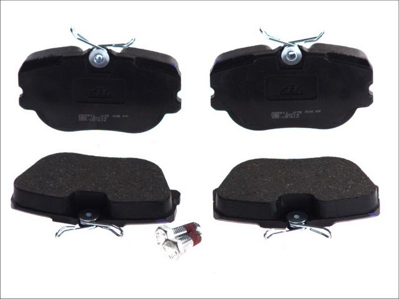 ATE 13.0460-2811.2 - Гальмівні колодки, дискові гальма autocars.com.ua