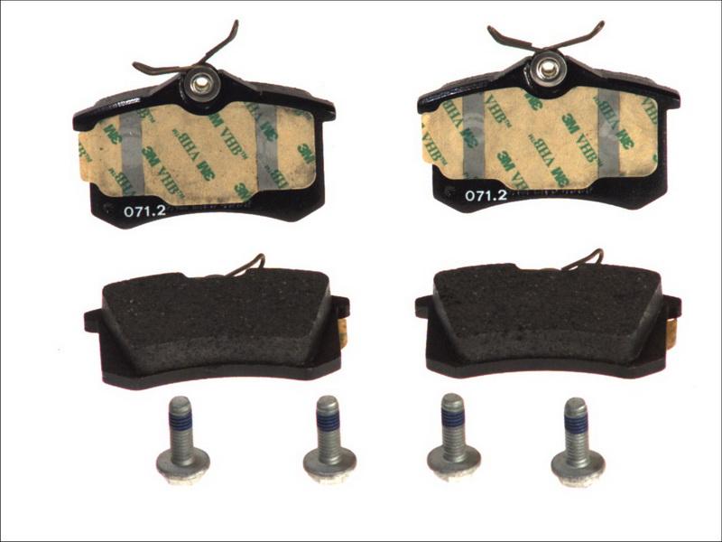 ATE 13.0460-2845.2 - Гальмівні колодки, дискові гальма autocars.com.ua