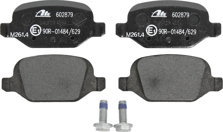 ATE 13.0460-2879.2 - Гальмівні колодки, дискові гальма autocars.com.ua