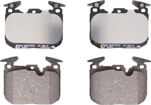 ATE 13.0460-4875.2 - Гальмівні колодки, дискові гальма autocars.com.ua