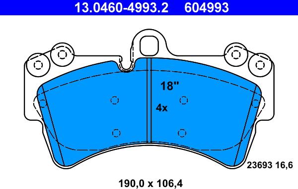 ATE 13.0460-4993.2 - 0 autocars.com.ua