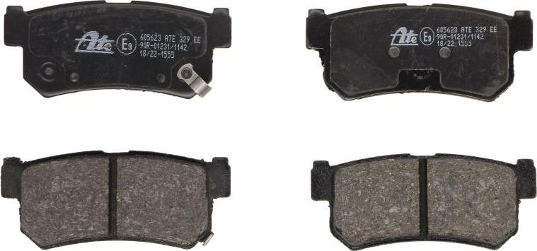 ATE 13.0460-5623.2 - Гальмівні колодки, дискові гальма autocars.com.ua