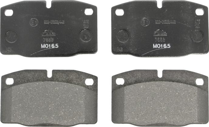 ATE 13.0460-7048.2 - Гальмівні колодки, дискові гальма autocars.com.ua