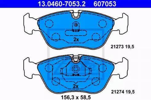 Alpha Brakes HKP-VV-013 - Гальмівні колодки, дискові гальма autocars.com.ua